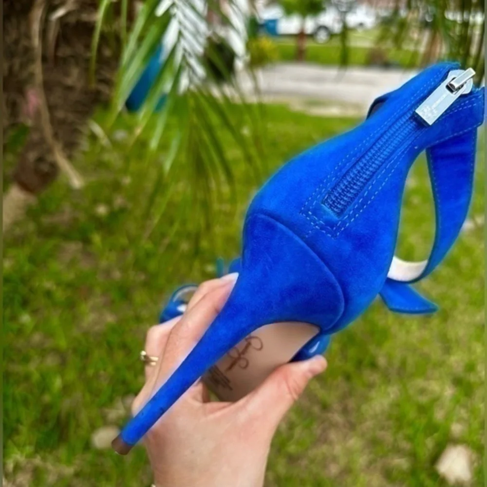 Jessica Simpson Kaycie Bow Ankle Strap Heels